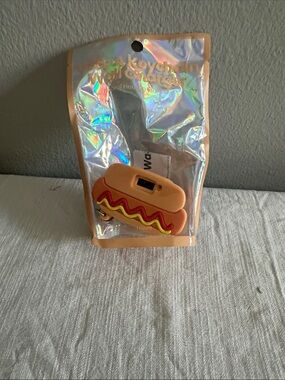 Hot Dog USB keychain Phone Charger NWT